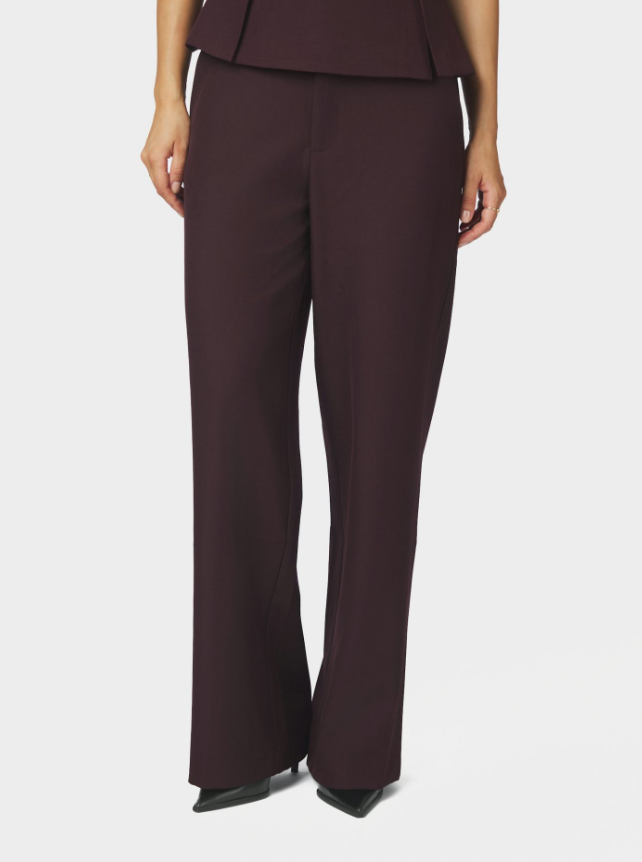 Emmett Structure Pants Chocolate Plum