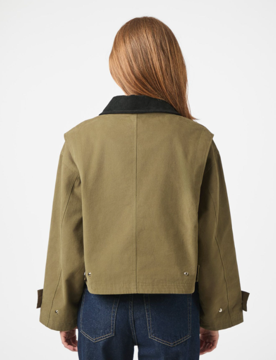 Rivera Canvas Boxy Jacket