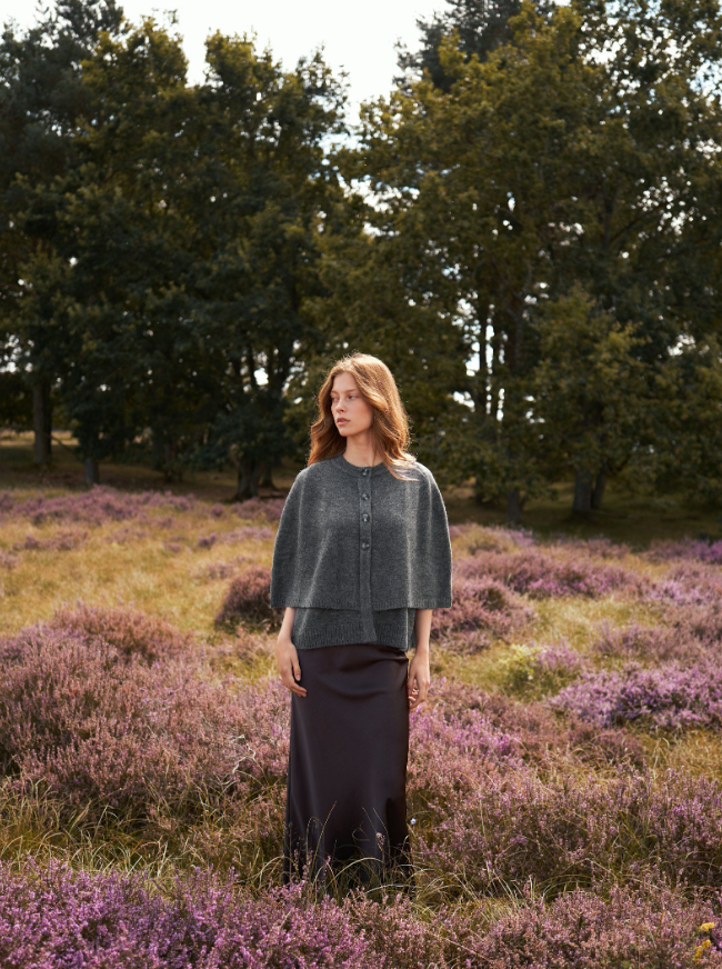 Josei Double Knit Cape