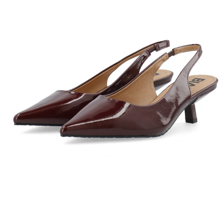 Biakristin Kitten Heel Slingback Patent