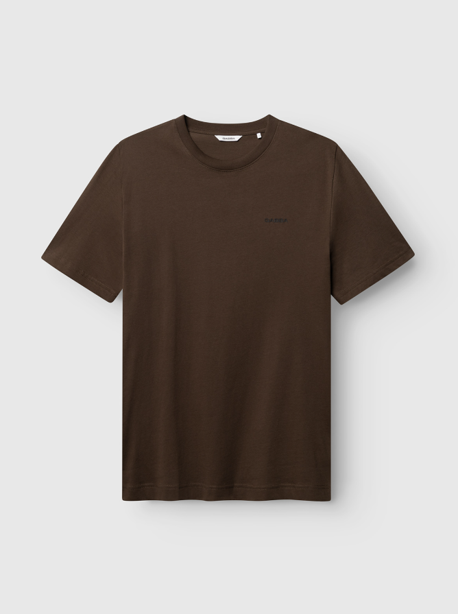 Dune Logo SS GOTS Brown Slate