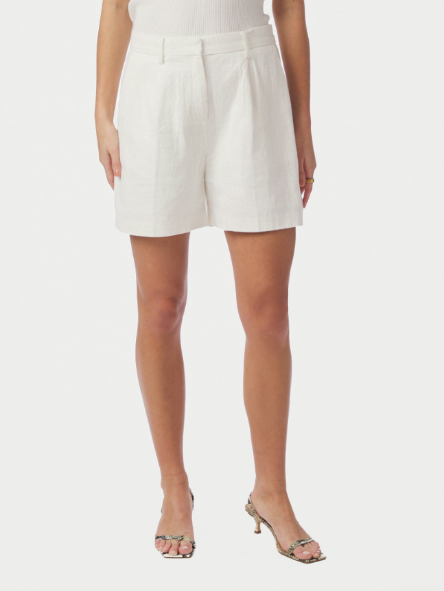 Sega Ramie Shorts Off White