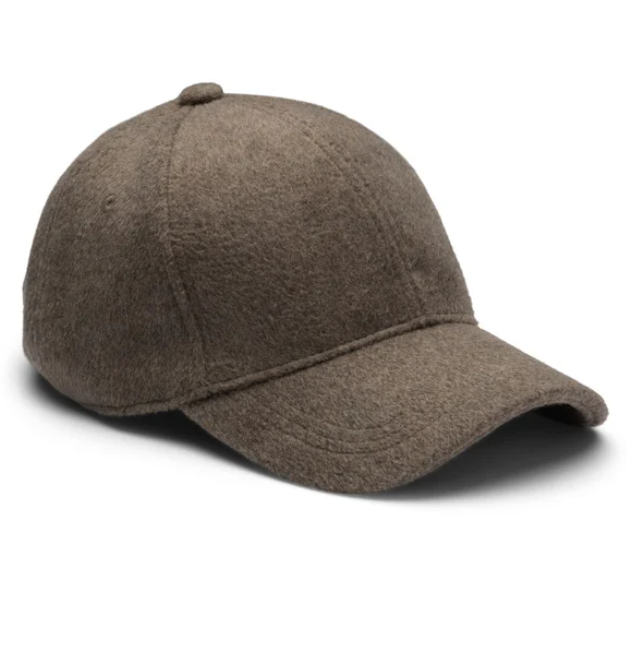 Julie Wool Cap Brown Melange