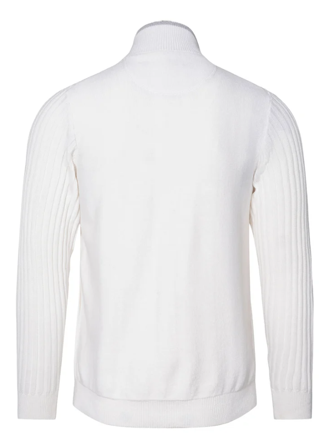 Cooper Zip Offwhite