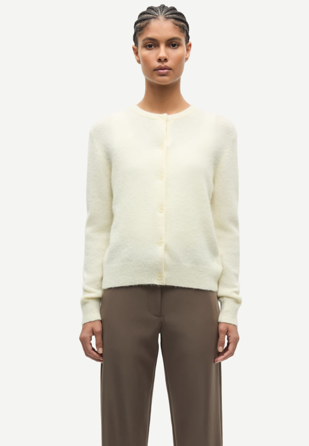 Nor Short Cardigan 7355 Etheral Green