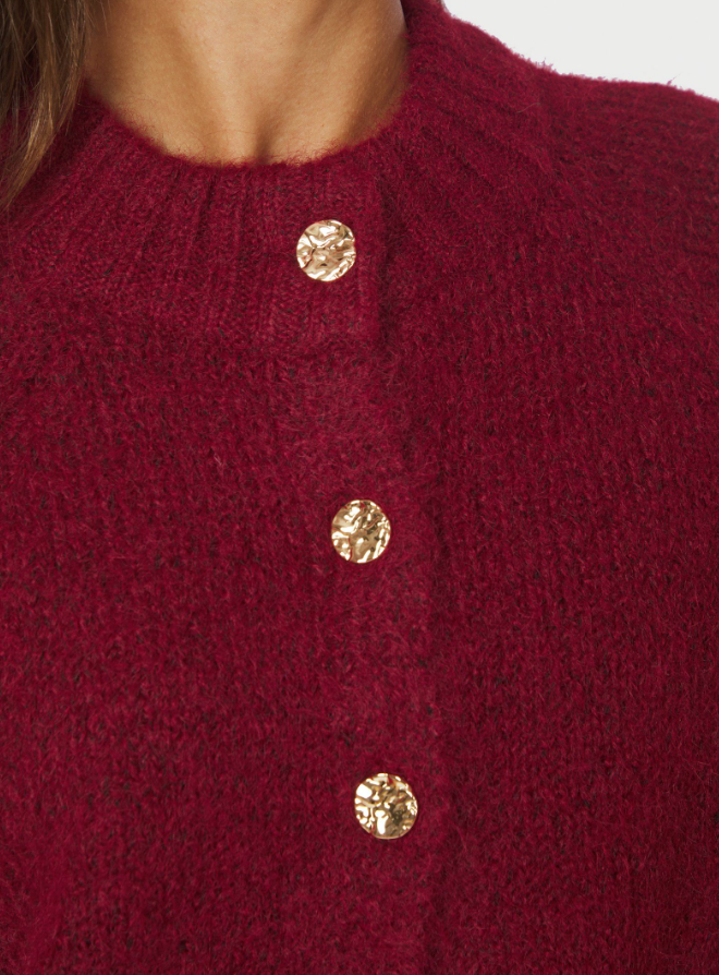 Benuta Fluffy Knit Cardigan