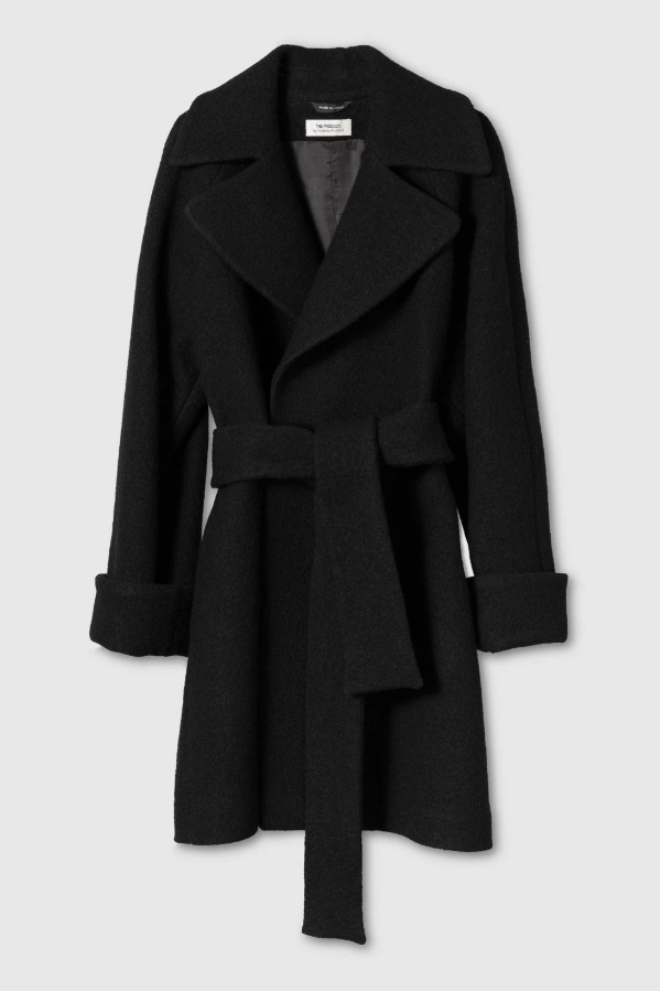 Wmn Wool Coat Mid