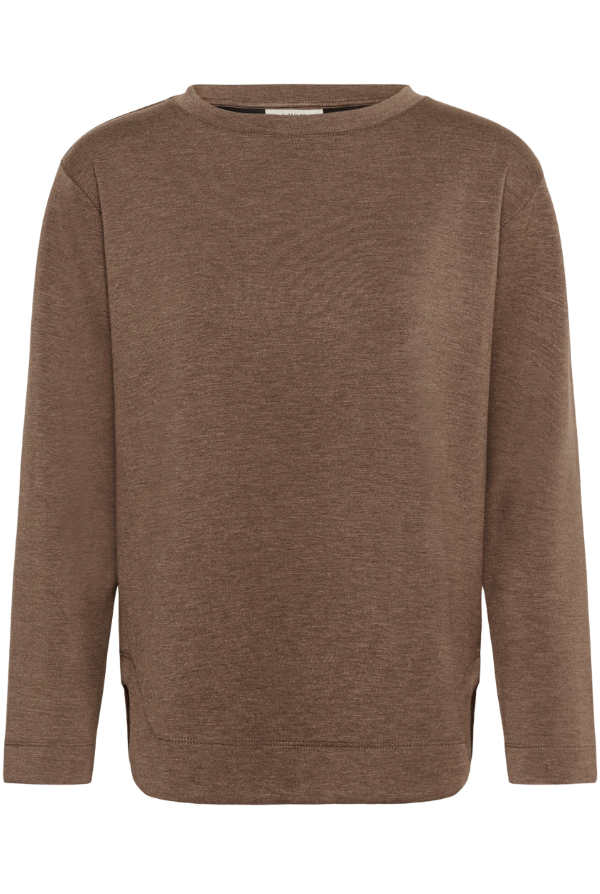 GincentIW Melange Crewneck Coffee Quartz Melange