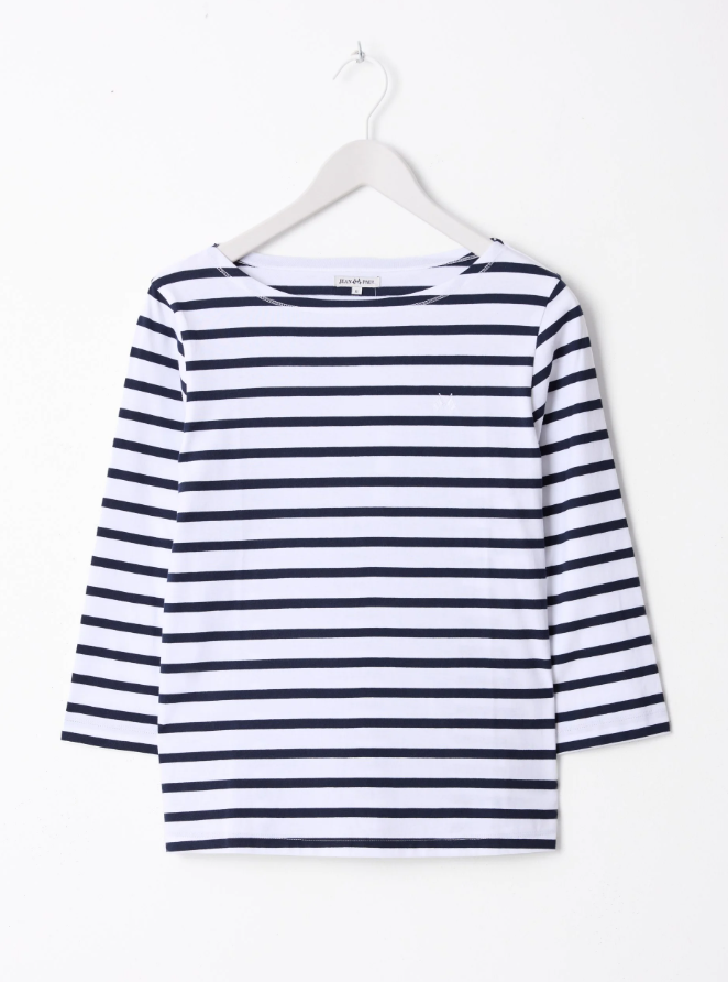 Sailor Stripete T-Skjorte Sky Captain