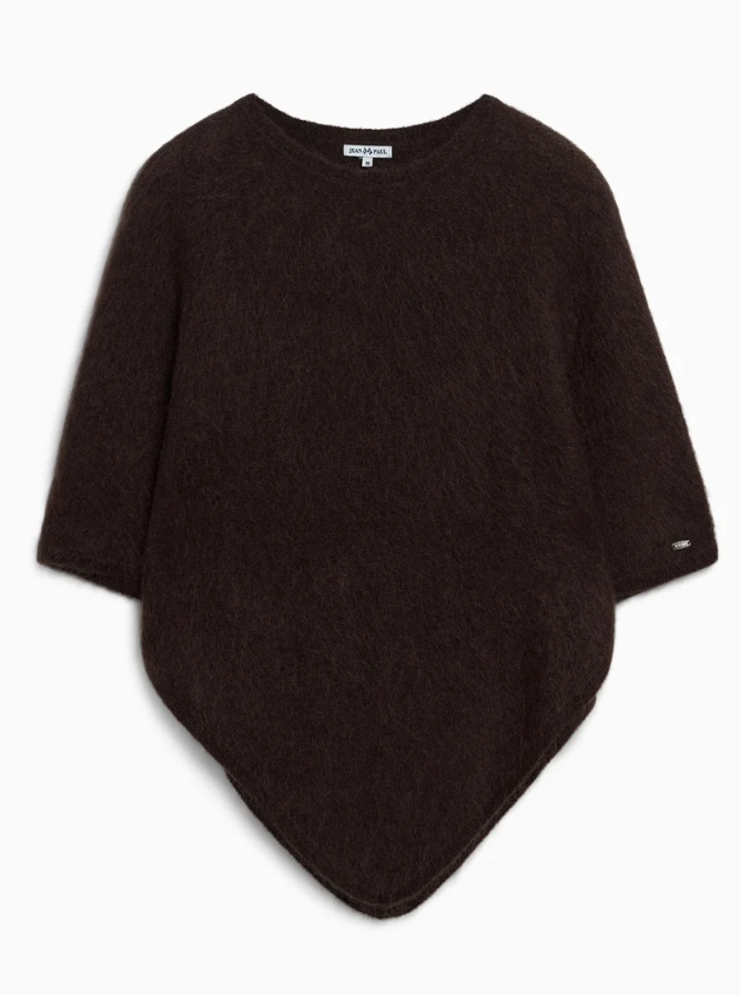 Helena poncho Chestnut