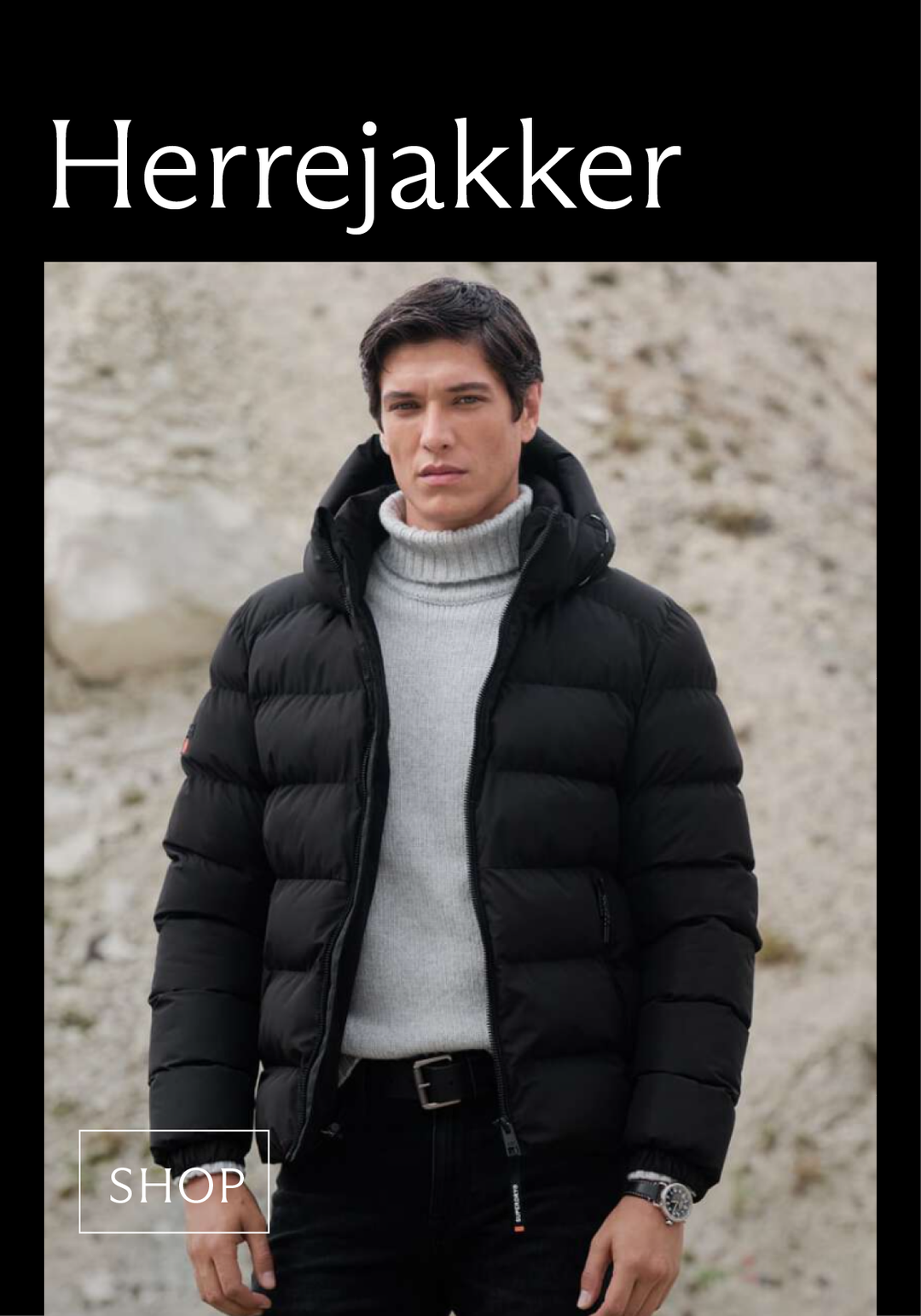 Vinterjakke 2025 til herre