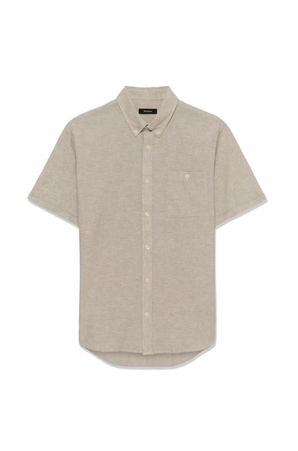 MAtrostol BD Short Sleeve Shirt Winter Twig