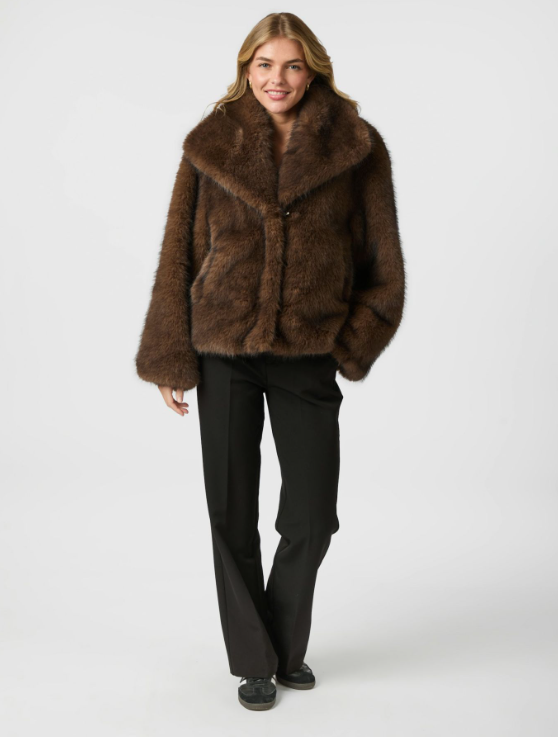 Stephanie Faux Fur Jacket