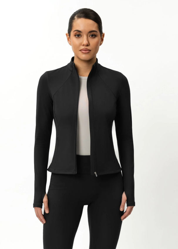 Asana Active Jacket Black