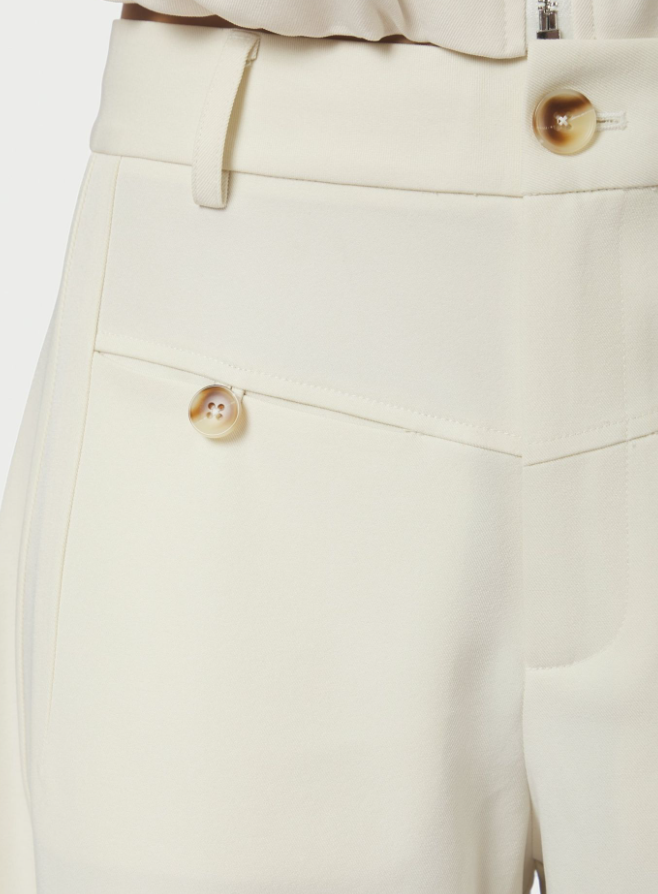 Massie Structure Pants Offwhite
