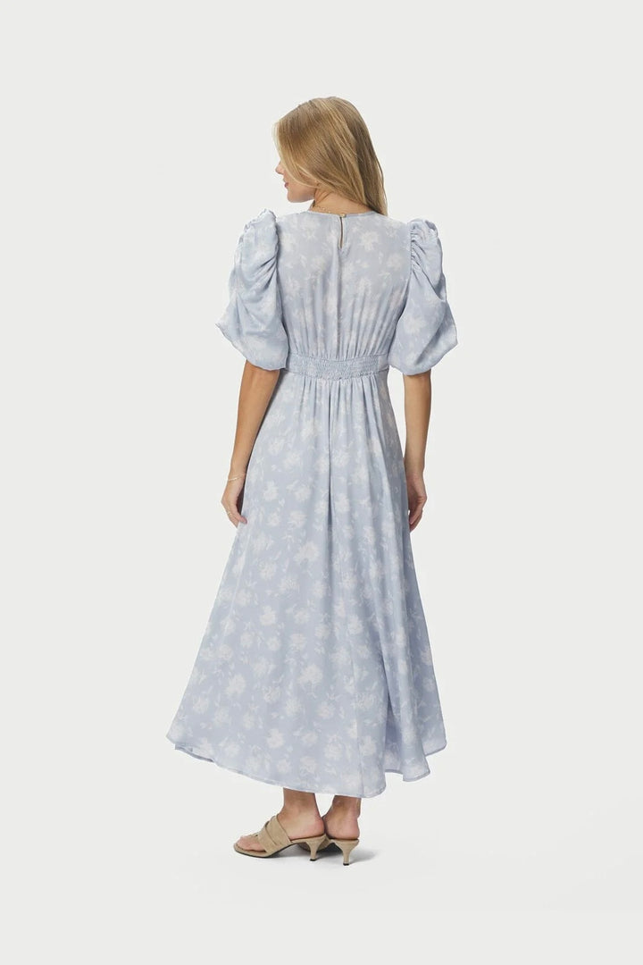 Kikka Faded Dress Light Blue