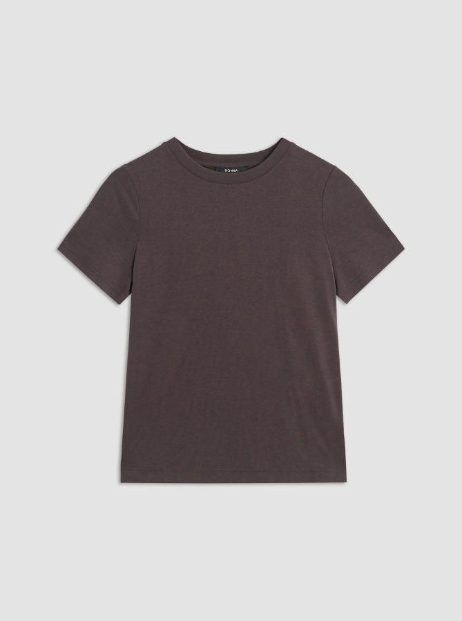 Lisa T-Skjorte Chocolate Brown