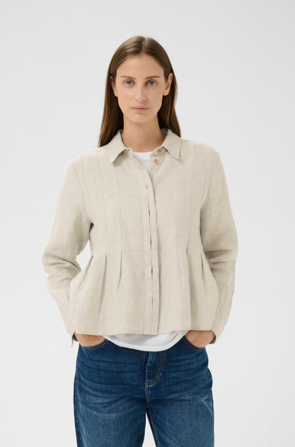DilanaIW Pleated Shirt
