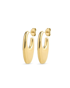 Runa  Liquid Earrings Gold