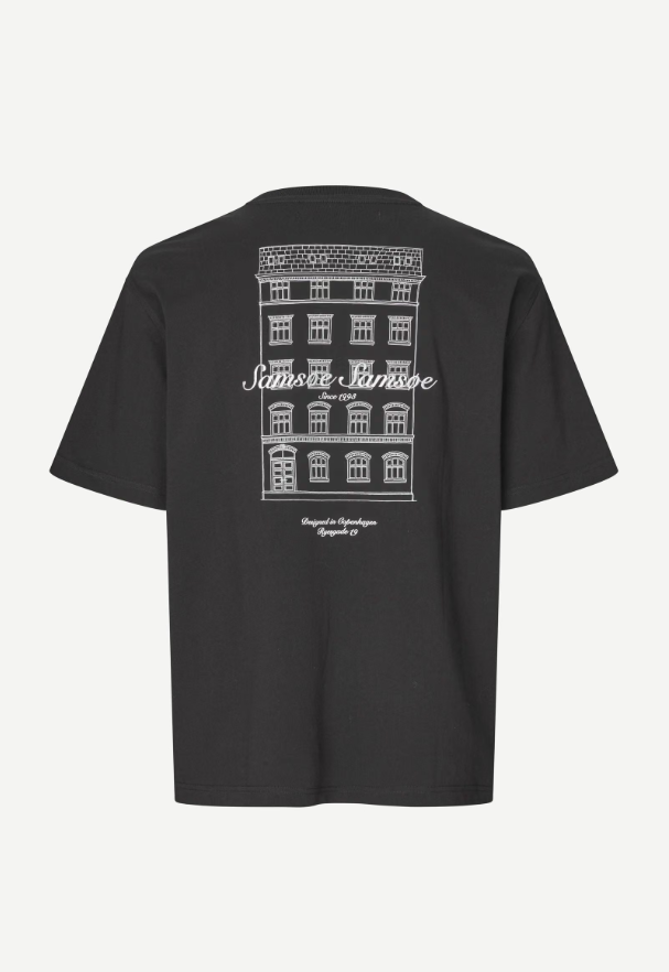 Sauni T-Shirt 11725 Black Building