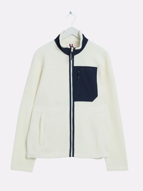 Corin Fleecejakke Antique White