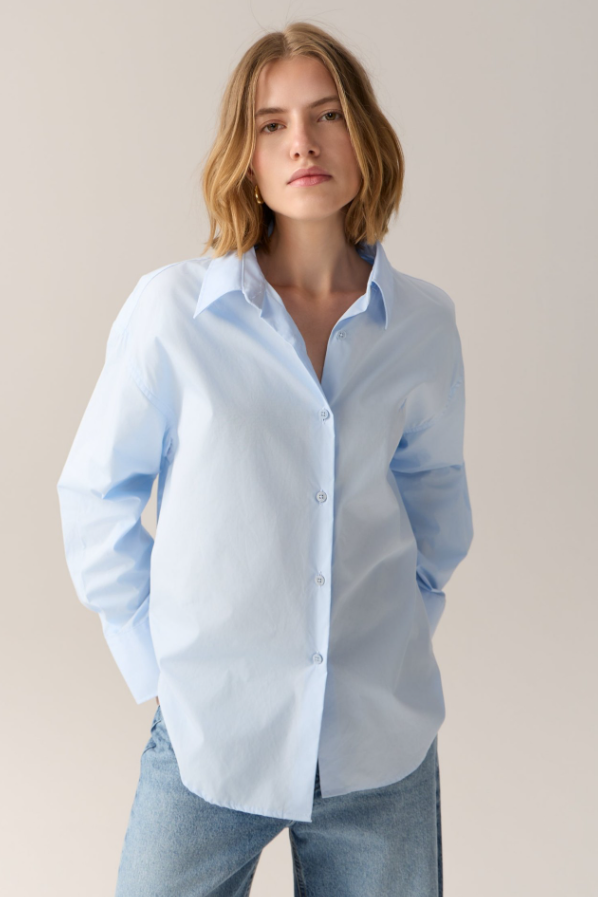 Caryn Shirt Light Blue