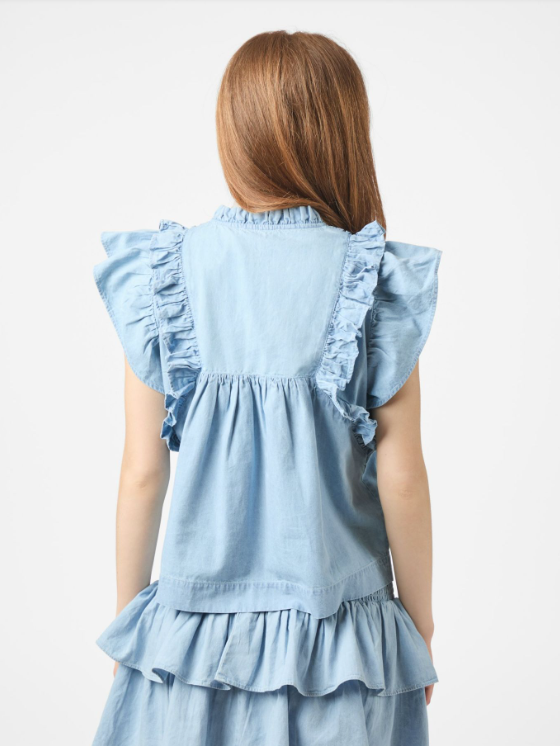 Jayla Denim Top