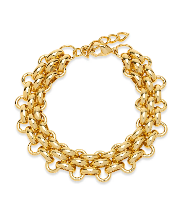 Ruth Chunky Chain Bracelet Gold