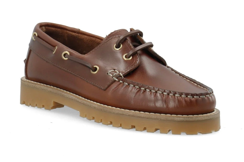 BIACAPRI Boat Shoe Pull Up Leather