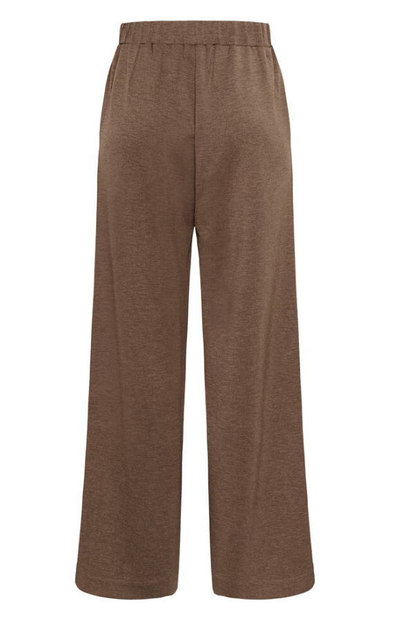 GincetteIW Melange Pant Coffee Quartz  Melange