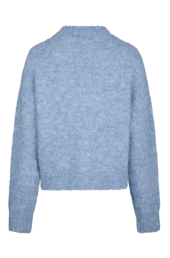 Paulina Fluffy Knit Blouse