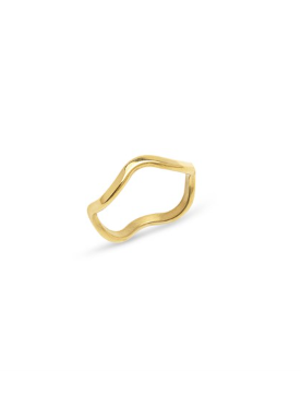 Johanna - Wavy  Ring Stainless Steel