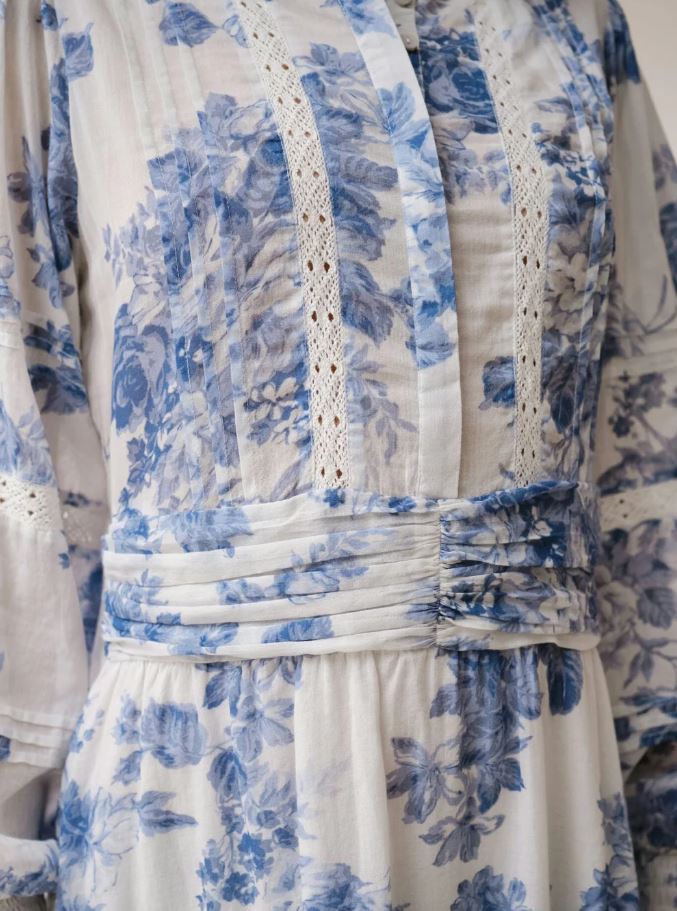 Roberta Flower Flow Dress