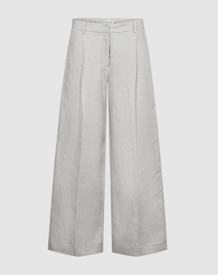 CMNatalie Pants Light Grey Melange