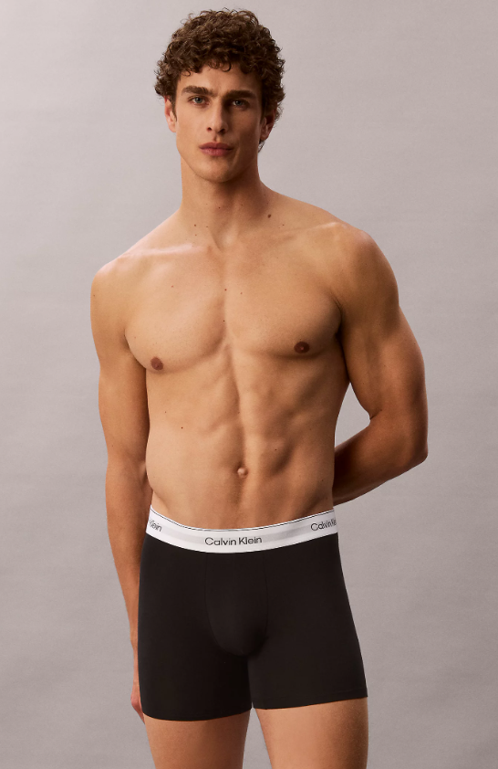 Boxer Brief Grey Heather/White/Black