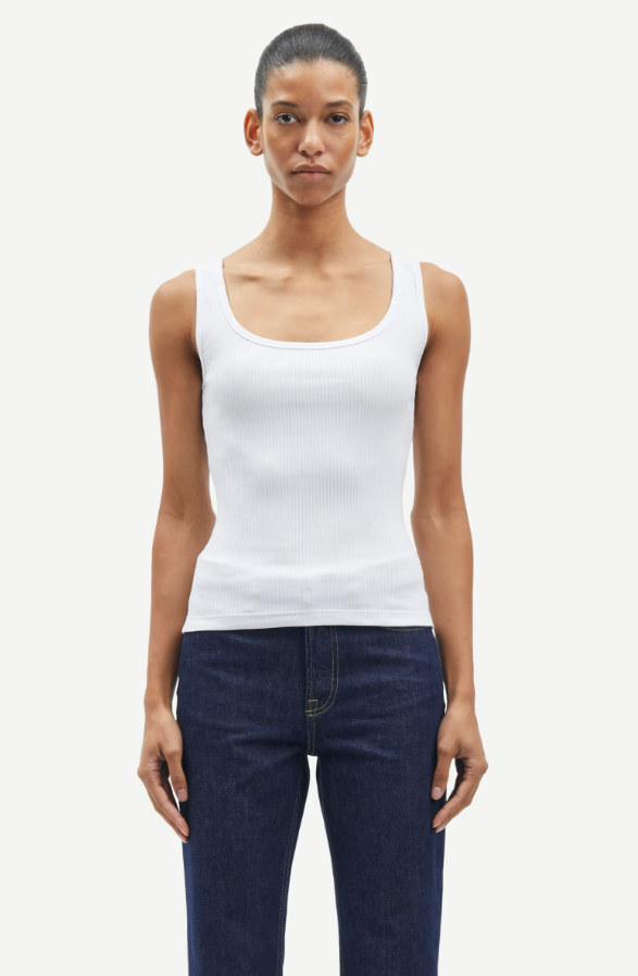 Saamanza Tank Top 7542 White