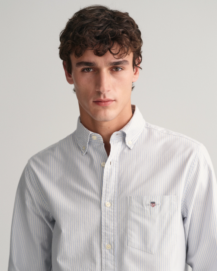 Reg Oxford Banker Stripe Shirt