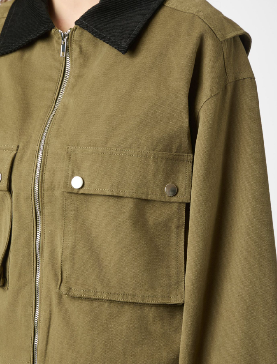 Rivera Canvas Boxy Jacket