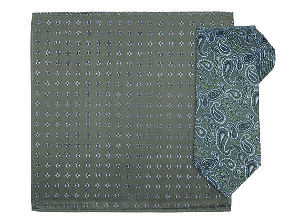 Santi Silkeslips+lommetørkle