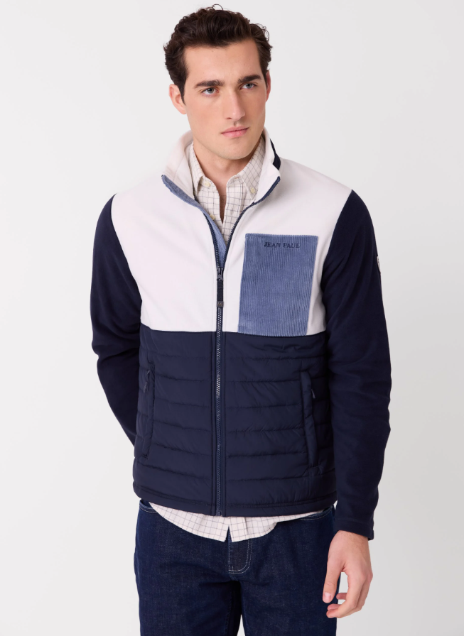 Fabien Fleecejakke Marshmallow