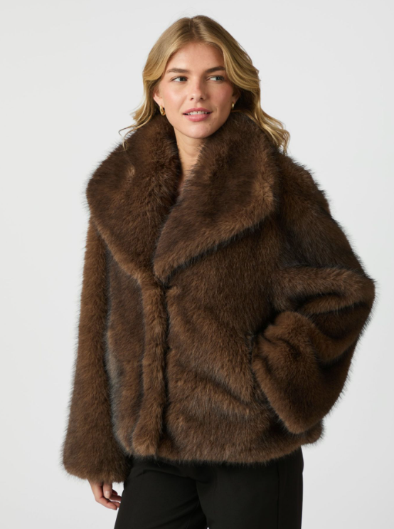 Stephanie Faux Fur Jacket