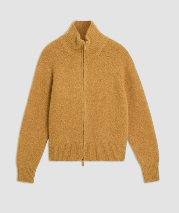 Carmela Cardigan Mustard Gold
