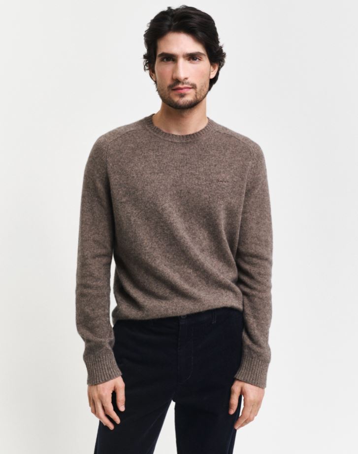 Wool Blend C-Neck