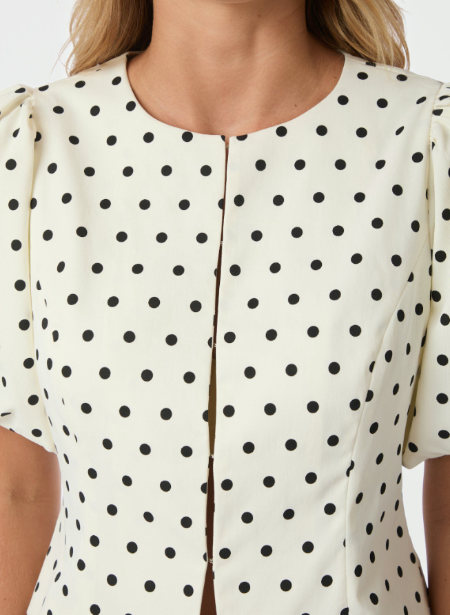 Anela Dot Blouse