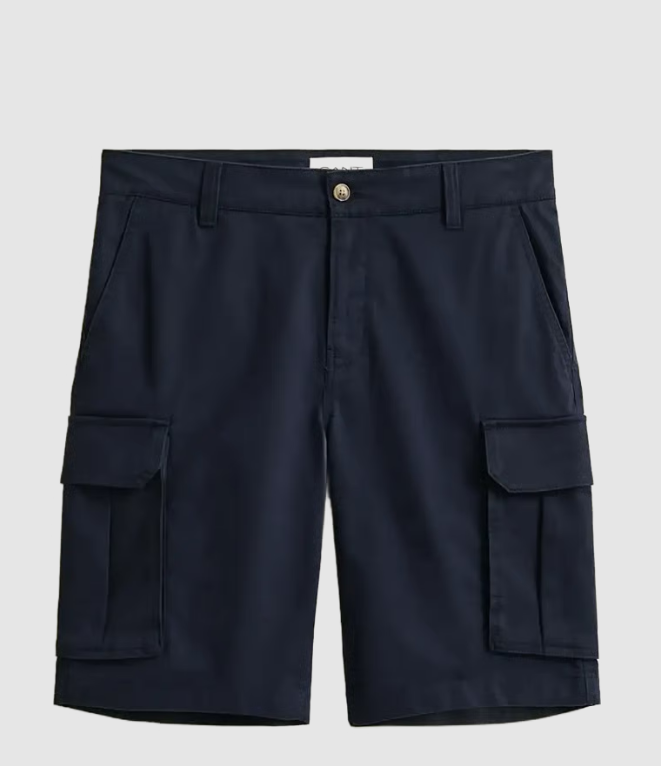 Reg Classic Cargo Shorts Evening Blue