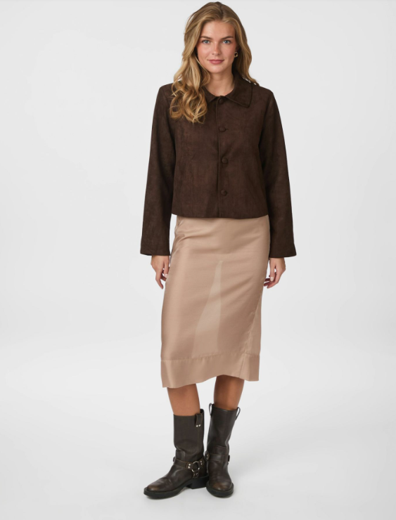 Nilo Faux Suede Jacket