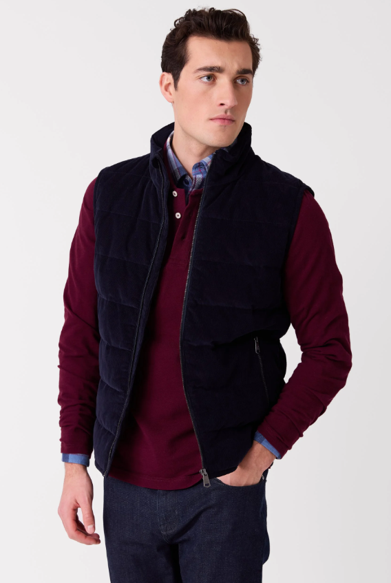 Megeve Cordvest Sky Captain