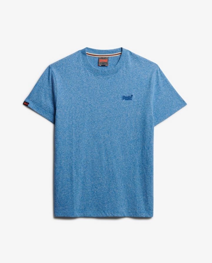 Essential Logo Emb Tee Bright Blue Grit