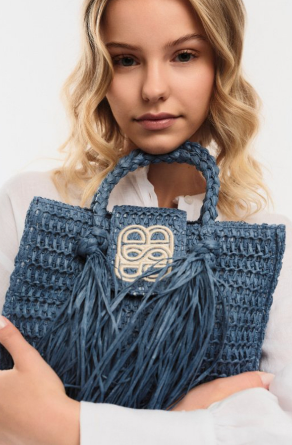 Sigrid Straw Bag