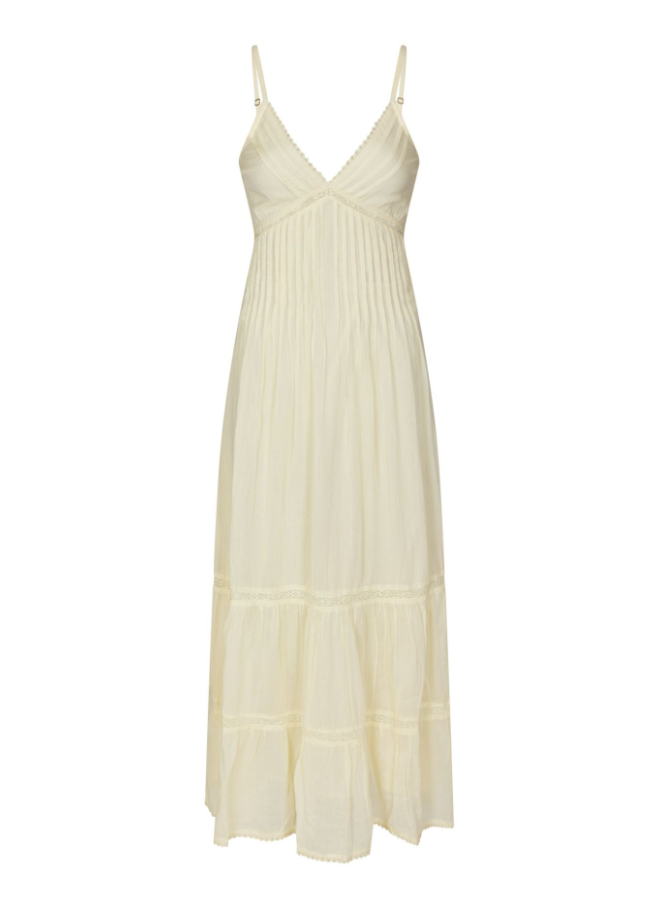 Elorie S Voile Dress Butter Yellow